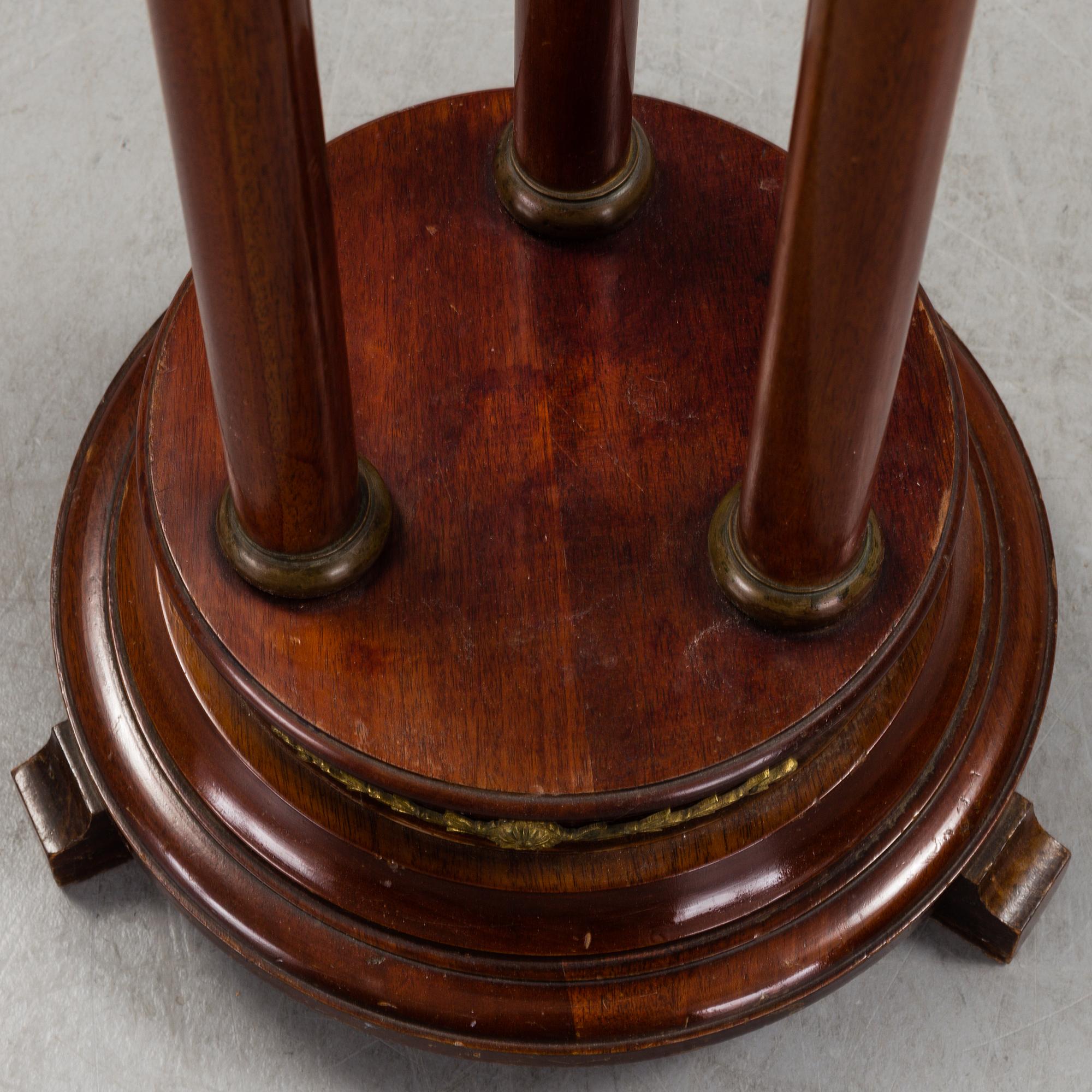 A PEDESTAL, Empire-style, first half of the 20th century.