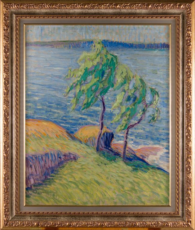 KAAPO WIRTANEN, oil on canvas, signed and dated 1912.