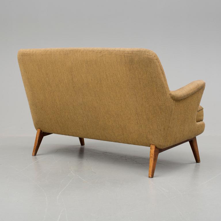 SOFFA samt FÅTÖLJ, 1950-tal.