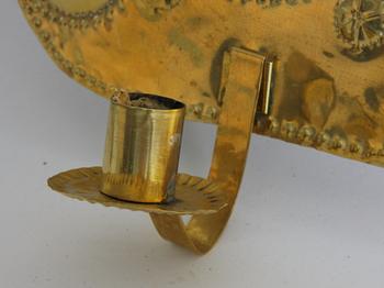 VÄGGPLÅTAR, ett par, barockstil, omkring 1900.