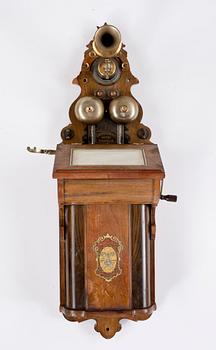 VÄGGTELEFON, LM Ericsson, 1800-talets slut.