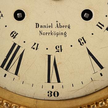 Daniel Åberg, a wall clock, Norrköping, (born 1729, died c. 1780).