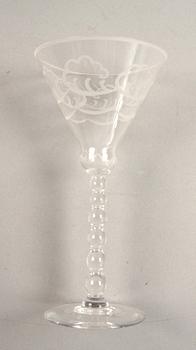 GLASSERVISDELAR, 70 st. "Molnet", Simon Gate, Orrefors.