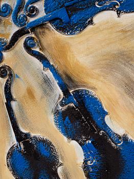 Arman (Armand Pierre Fernandez), ”Blue footprints”.