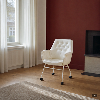 Bruno Mathsson, six 'Mirja' armchairs, Bruno Mathsson International, 2001.