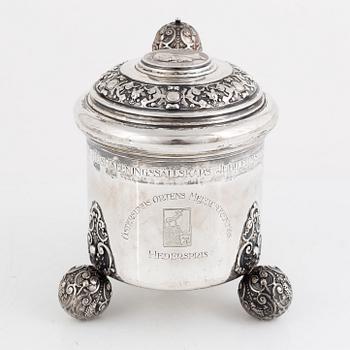 A Swedish Silver Tankard, mark of Guldsmeds Ab I Stockholm Försäljn, Stockholm 1920.