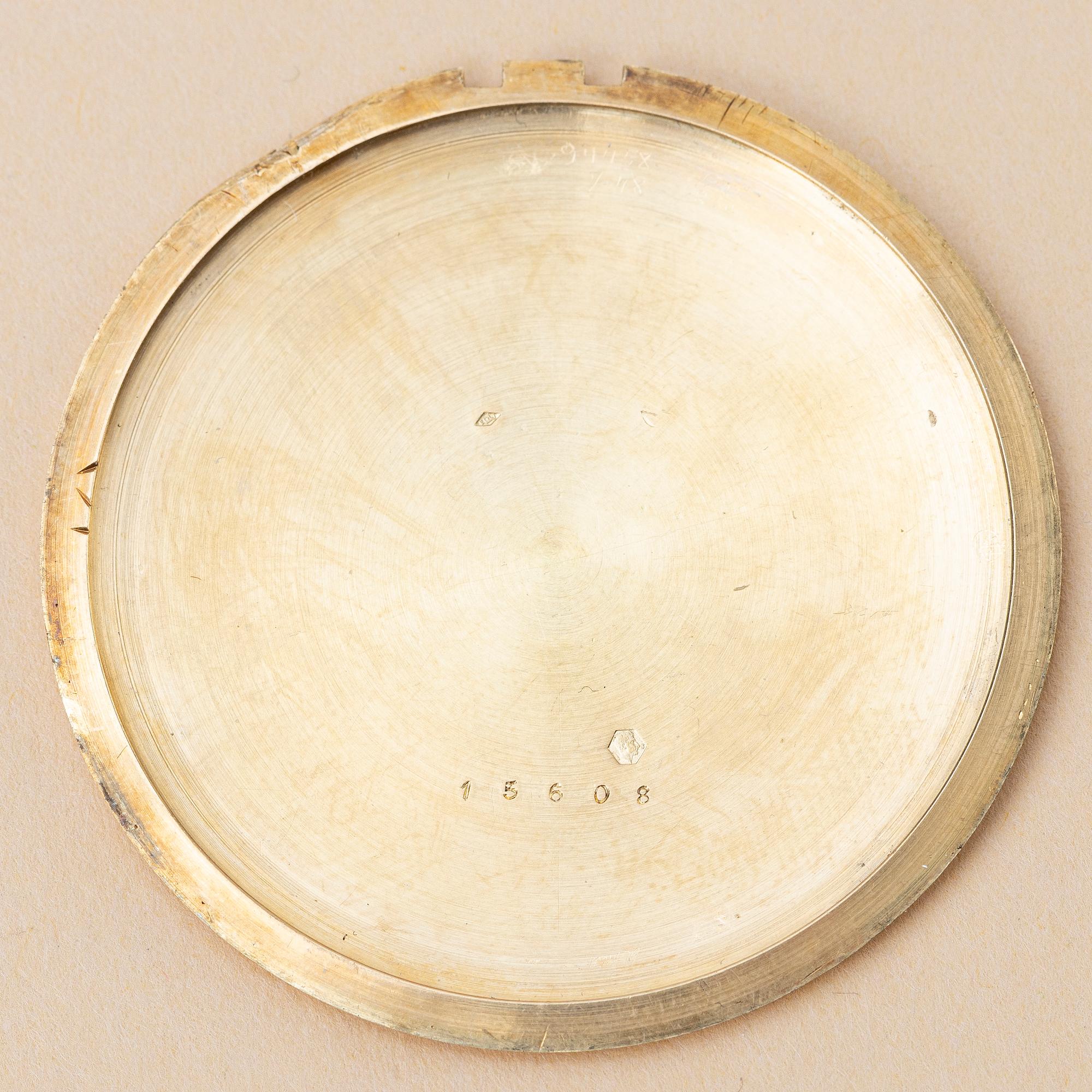 Cartier, "Breguet Numerals", ca 1930.