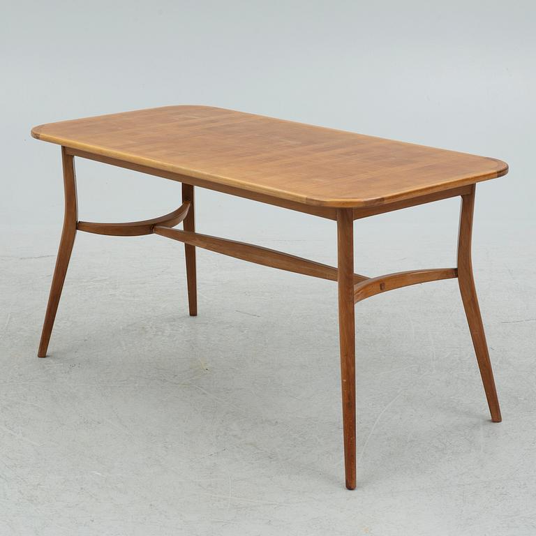 Carl Axel Acking, soffbord, snickare Bertil Andersson, 1955.
