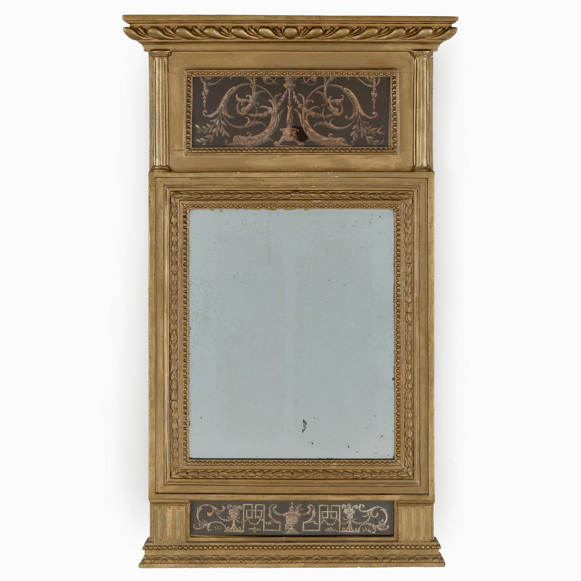 SPEGEL, sengustaviansk, omkring år 1800.