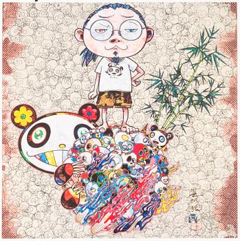Takashi Murakami,  "Panda Family And Me".