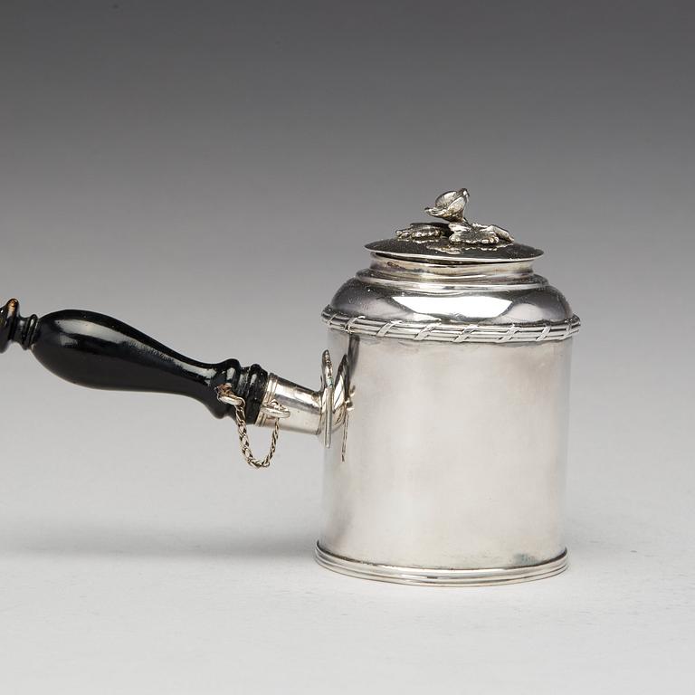 A Swedish Gustavian silver milk-jug, mark of Jonas Thomasson Ronander, Stockholm 1769.