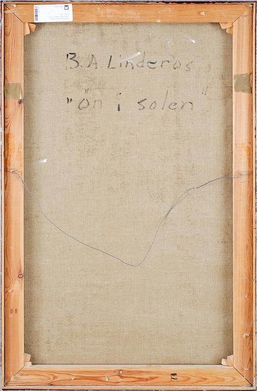 BENGT ARNE LINDEROS, (BAL), olja på duk, sign.