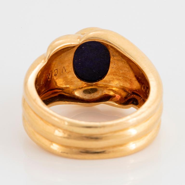 Van Cleef et Arpels ring 18K guld med lapis lazuli.