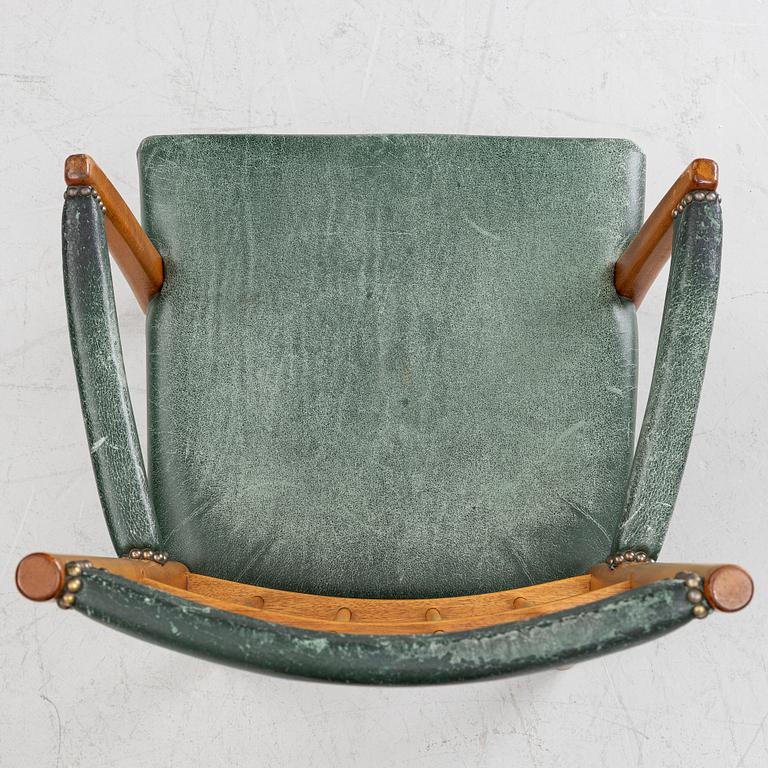 Josef Frank, karmstol, modell 652, Firma Svenskt Tenn, efter 1985.