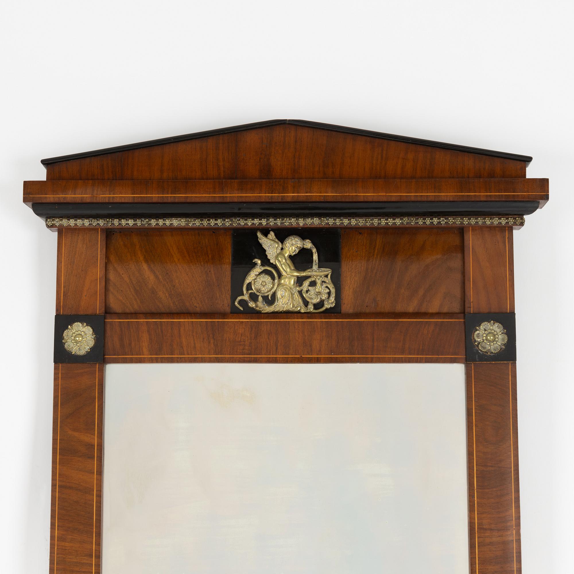 Spegel med konsolbord, Karl-Johan, 1800-talets mitt.
