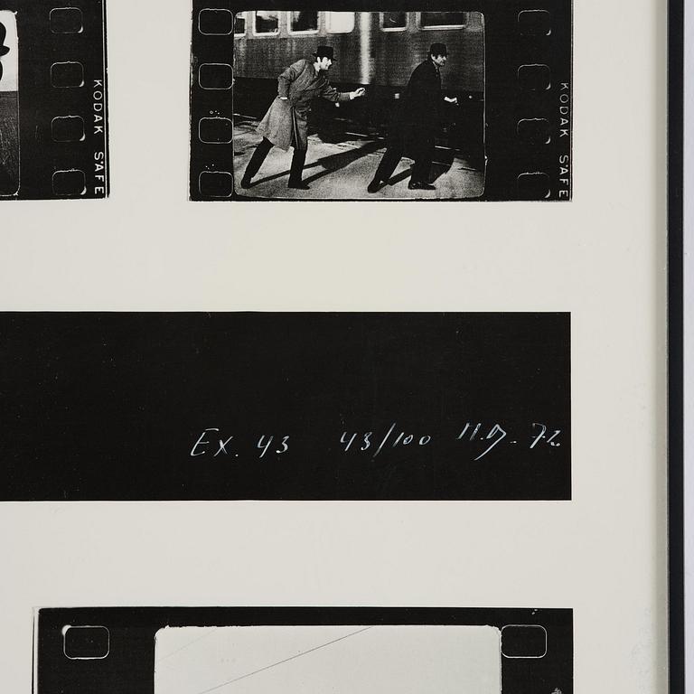 Marcel Broodthaers, "Ein Eisenbahnüberfall".