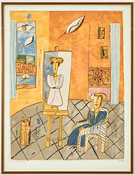 Madeleine Pyk, "I ateljén".