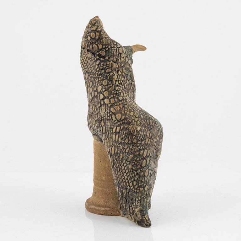Lisa Larson, a unique stoneware sculpture.