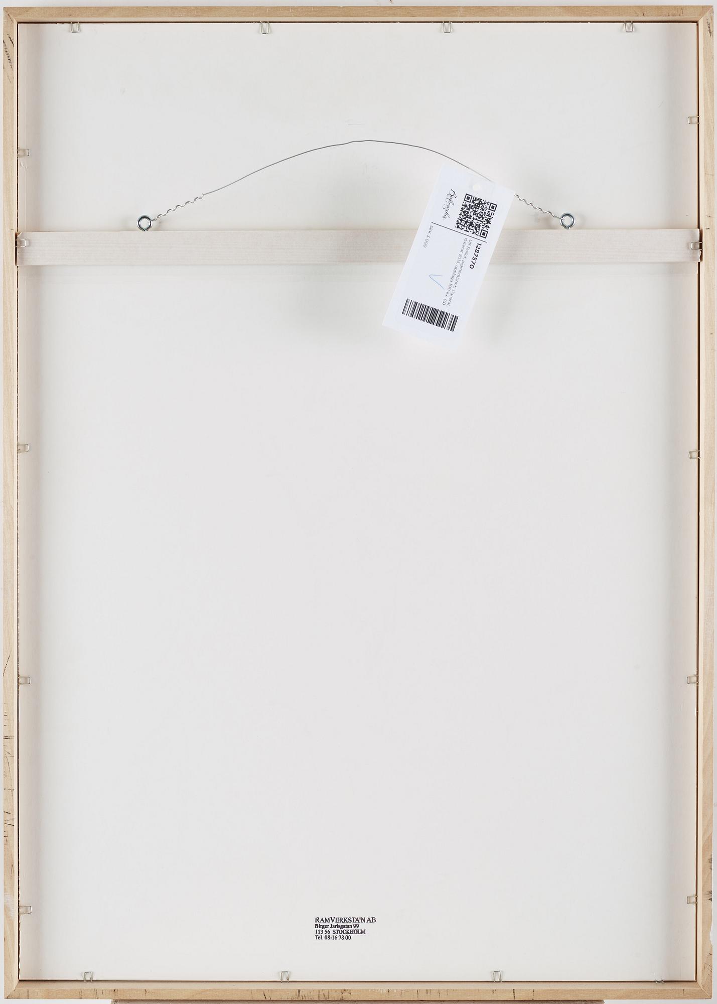 Ulf Rollof, pigment print, signed, dated 2013, edition 100.