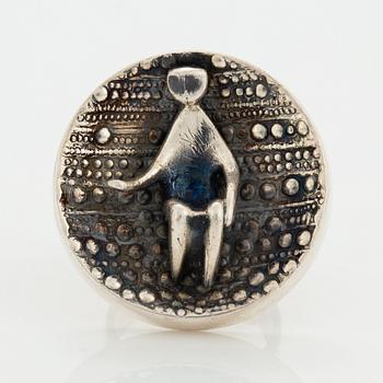 Jorma Laine ring silver "Flygande matta".