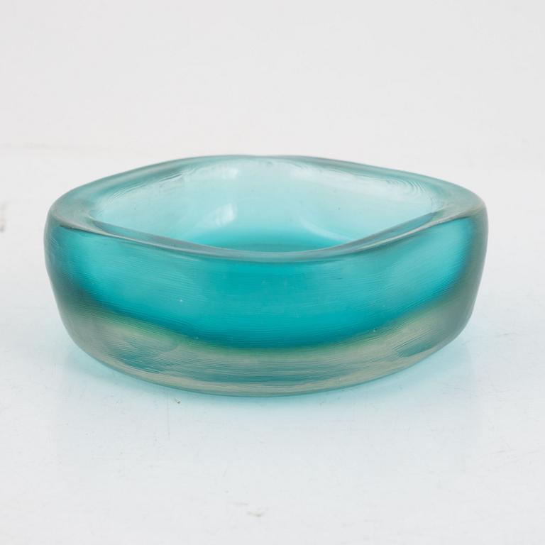 Paolo Venini, ashtray, 'Incisi', Murano, Italy.