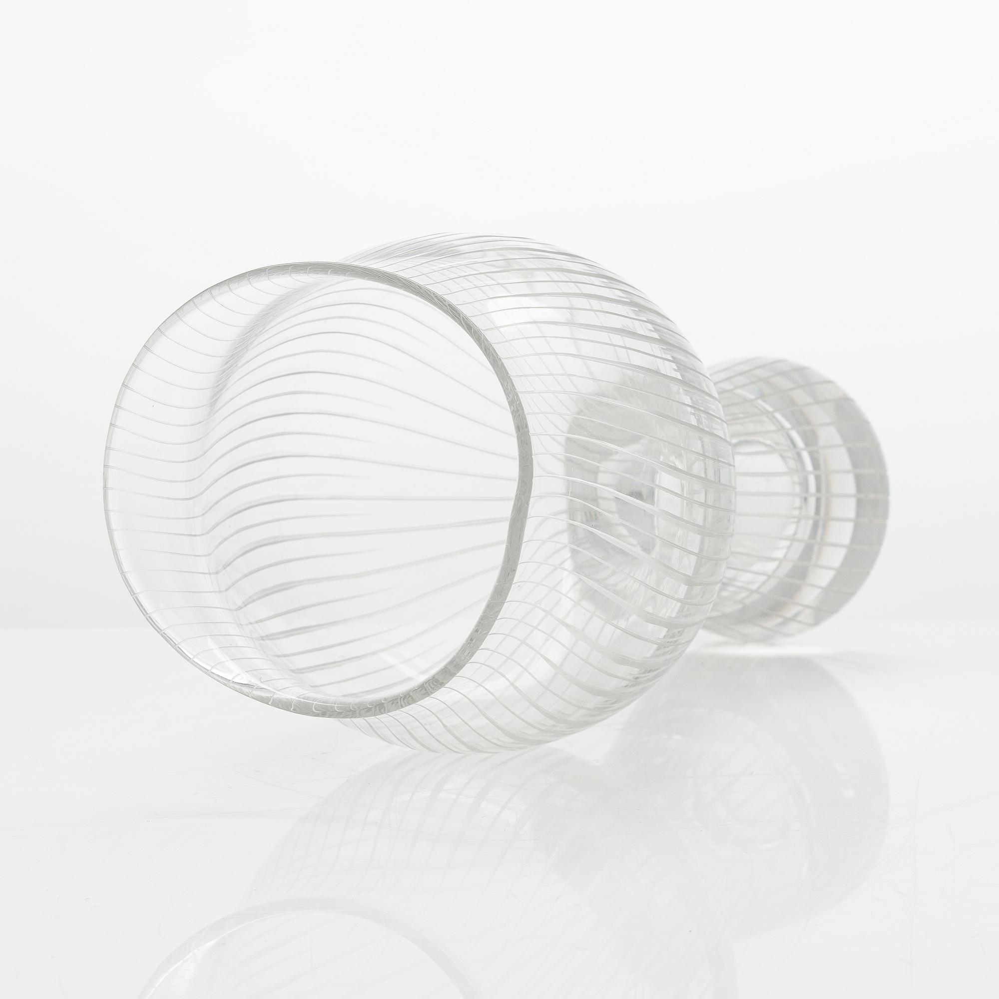 Tapio Wirkkala, vas, modell 3213, signerad Tapio Wirkkala -Iittala.