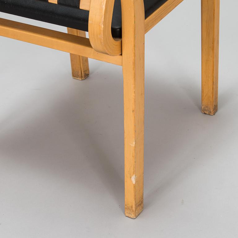 Alvar Aalto, stolar, 3 st, modell 612, Artek 1900-talets mitt.