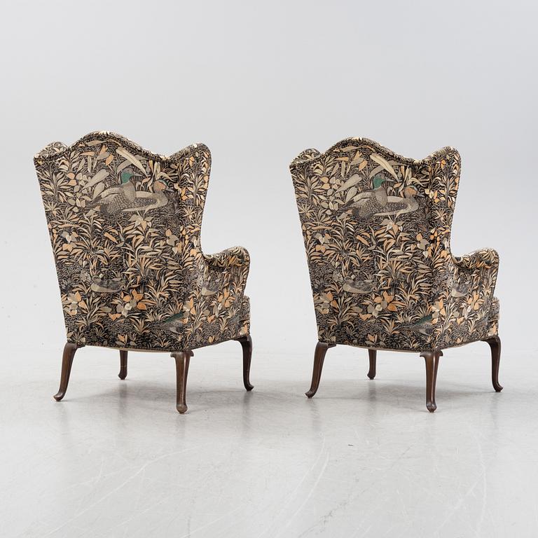 A pair of armchairs, first half of the first Century.