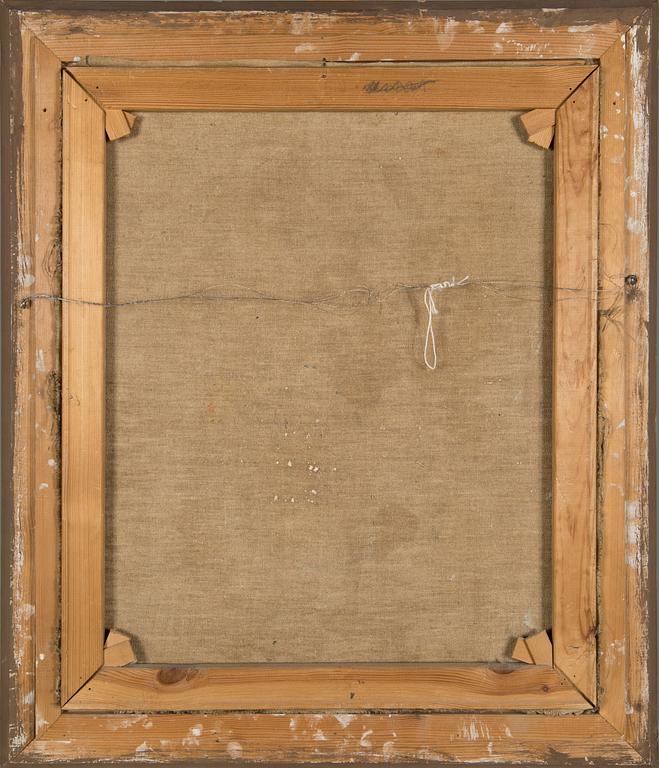 Yrjö Saarinen, 'Matkustajakodissa' (In a hostel).