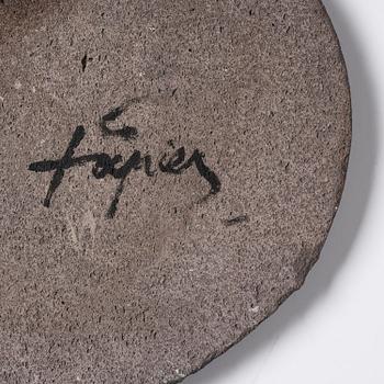 Antoni Tàpies, "Signe gris".