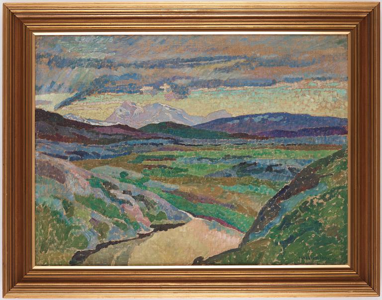 Carl Wilhelmson, "Riksgränsen I" (mot Norge).
