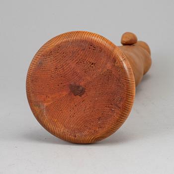 JAN NALIWAJKO, skulptur, trä, signerad.