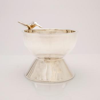 Bowl, sterling silver, Mexico.