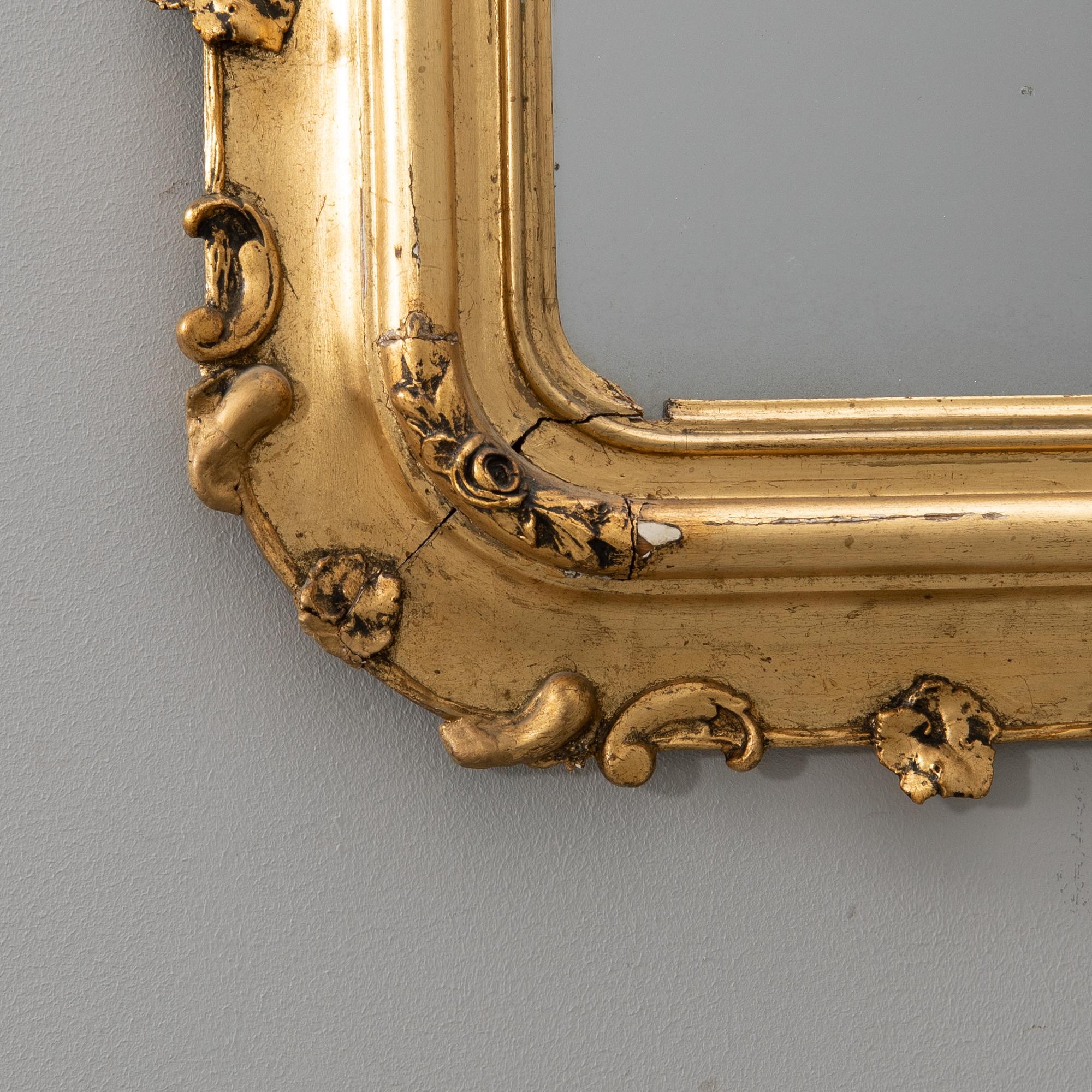 Mirror, late 19th century.