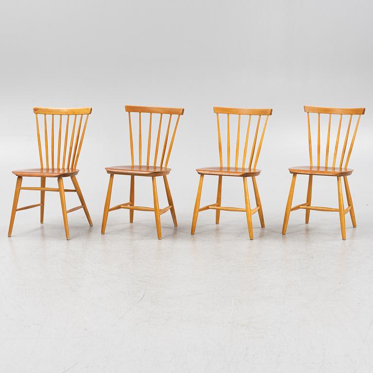 Stolar, 4 st, Nesto, Nässjö Stolfabrik, 1960-tal.