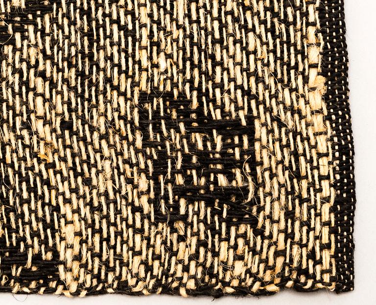 DORA JUNG, An early 1950's sample weave, signed Dora Jung.