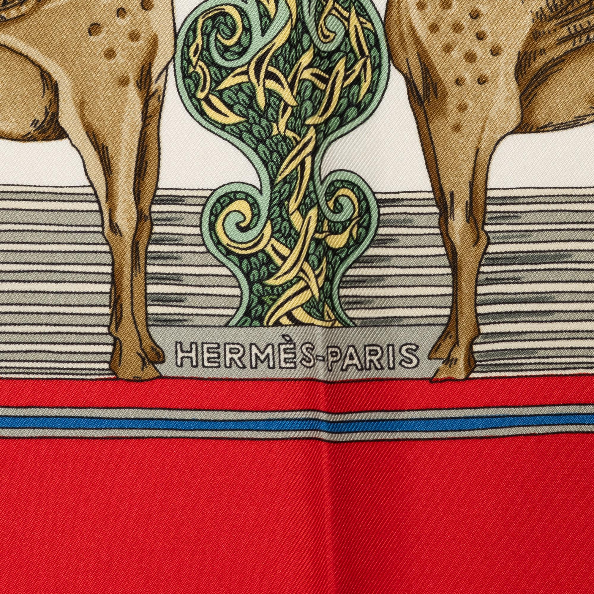 Hermés, scarf, "Au Fil de la Soie".