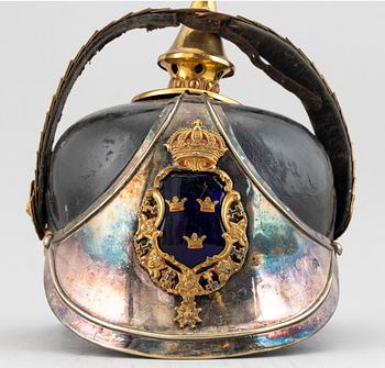 HJÄLM, m/1886 för officer vid Livregementets dragoner.