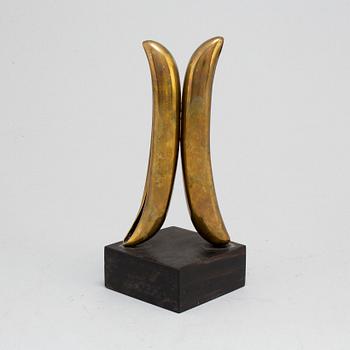 SIGURD PERSSON, a brass sculpture, signed SIGP.