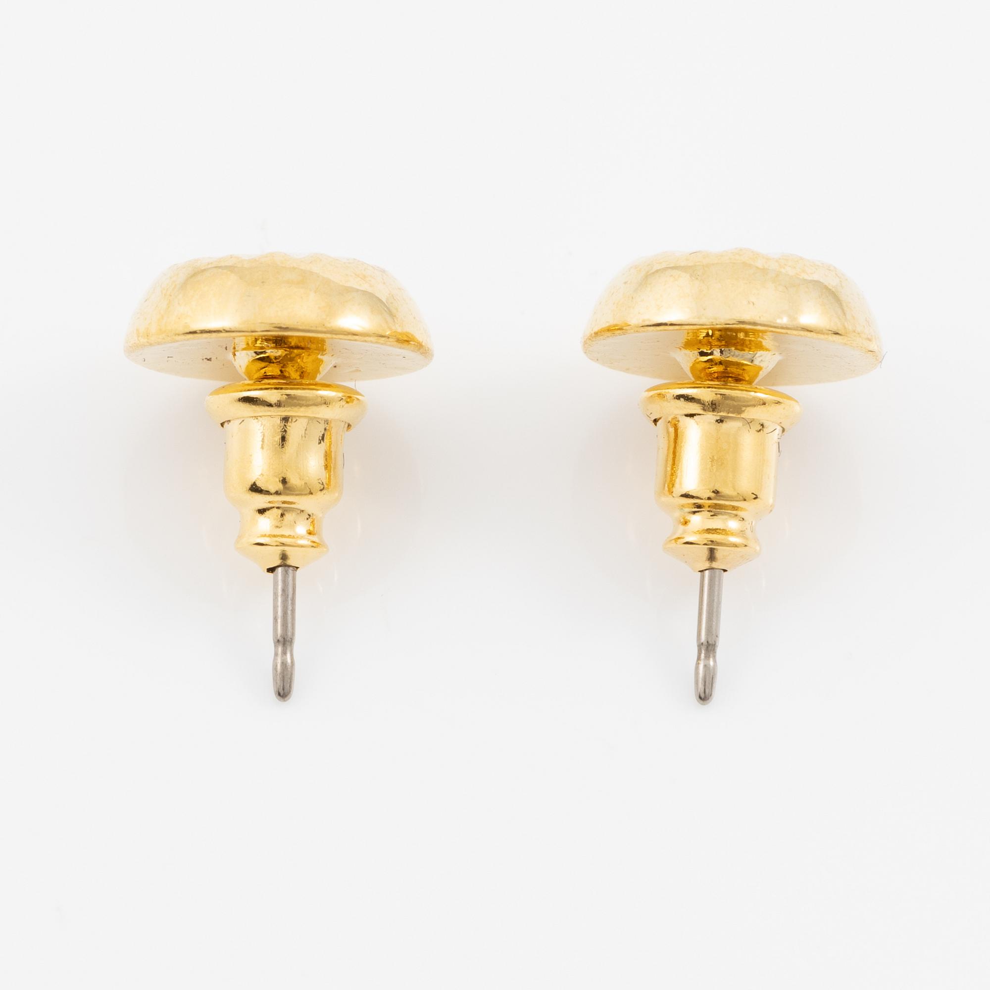 Pierre Cardin, earrings, 6 pairs. Vintage.