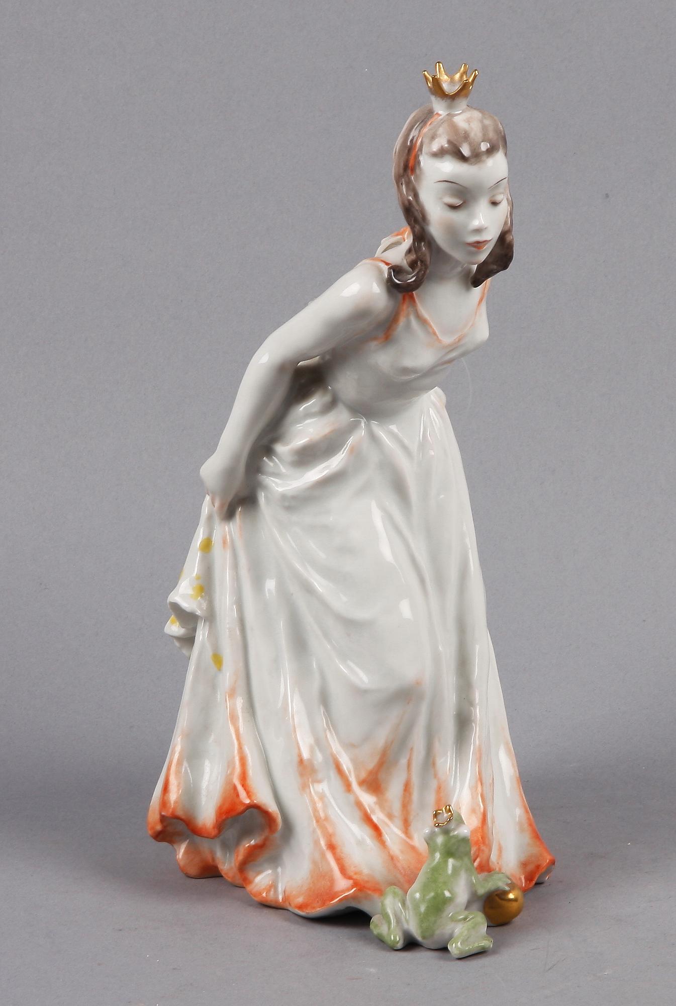 FIGURIN, porslin, modellnr 1793, Friedrich-Gronau, Rosenthal Kunstabsteilung, Tyskland.