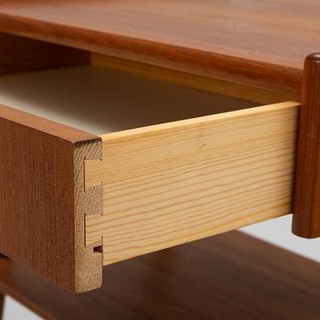 Bedside tables, a pair, Carlström & Co. Möbelfabrik, 20th century.