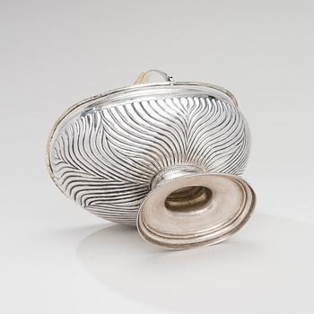 BRÖDKORG, silver, St.Petersburg 1827, Carl Gustaf Savary.