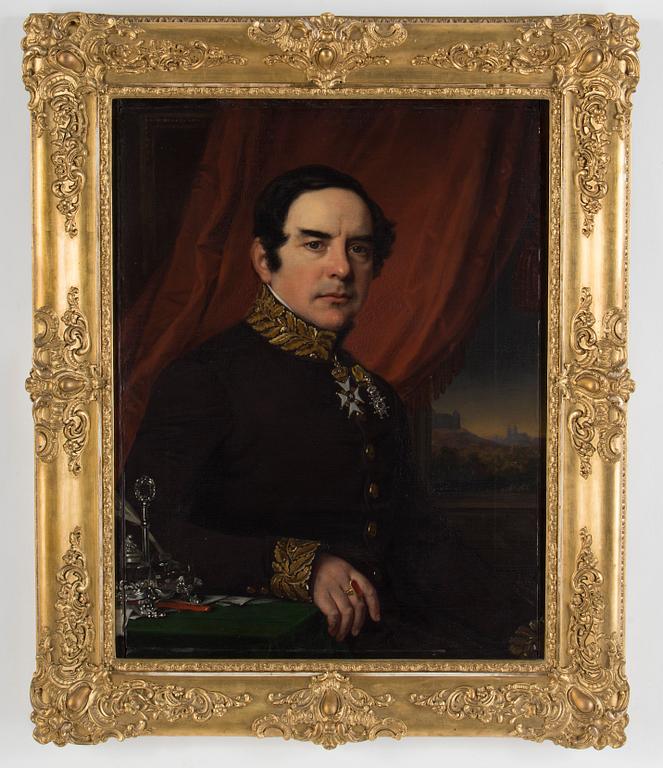 OLOF SÖDERMARK, oil on canvas. Signed and dated 1848.