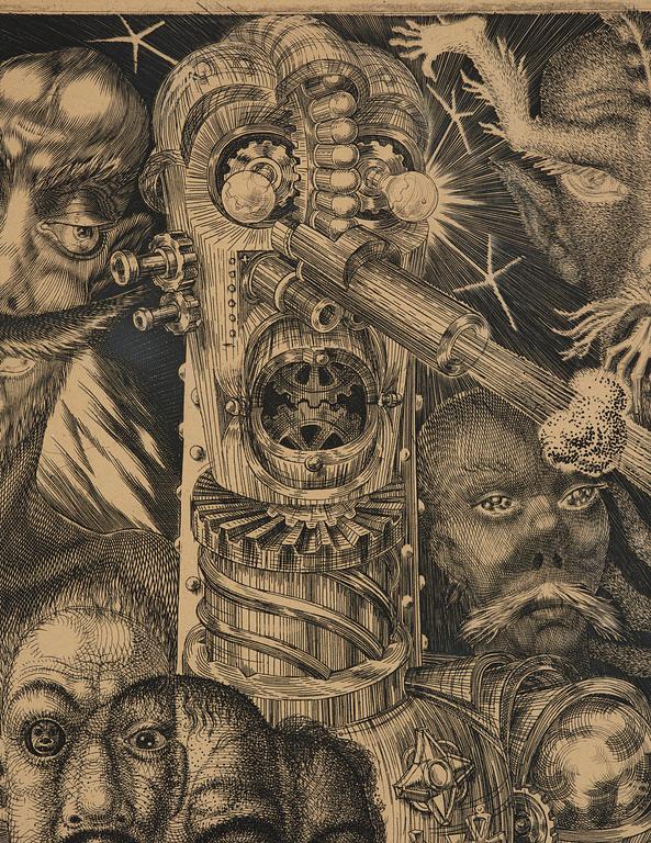 Eduard Wiiralt, "Põrgu" (Hell).