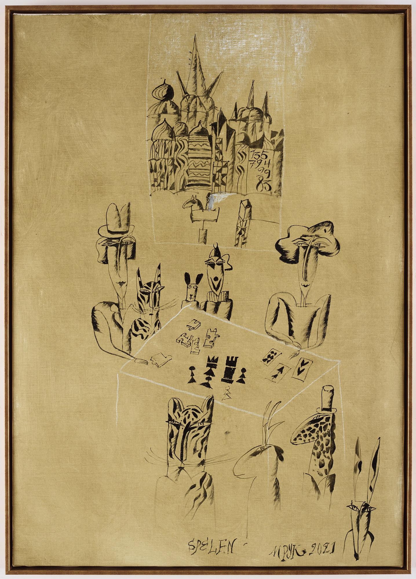 Madeleine Pyk, "Spelen".