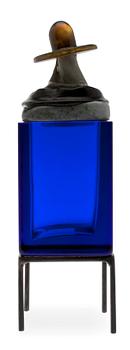 221. Markku Salo, A GLASS SCULPTURE.