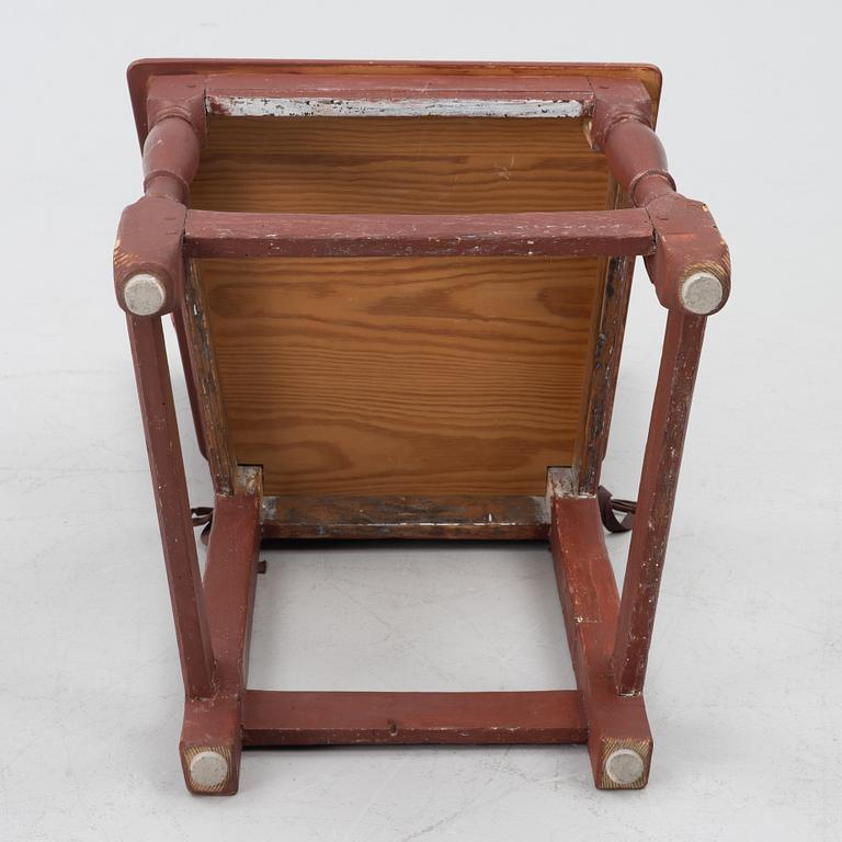 Four chairs, Sweden, 19th century.