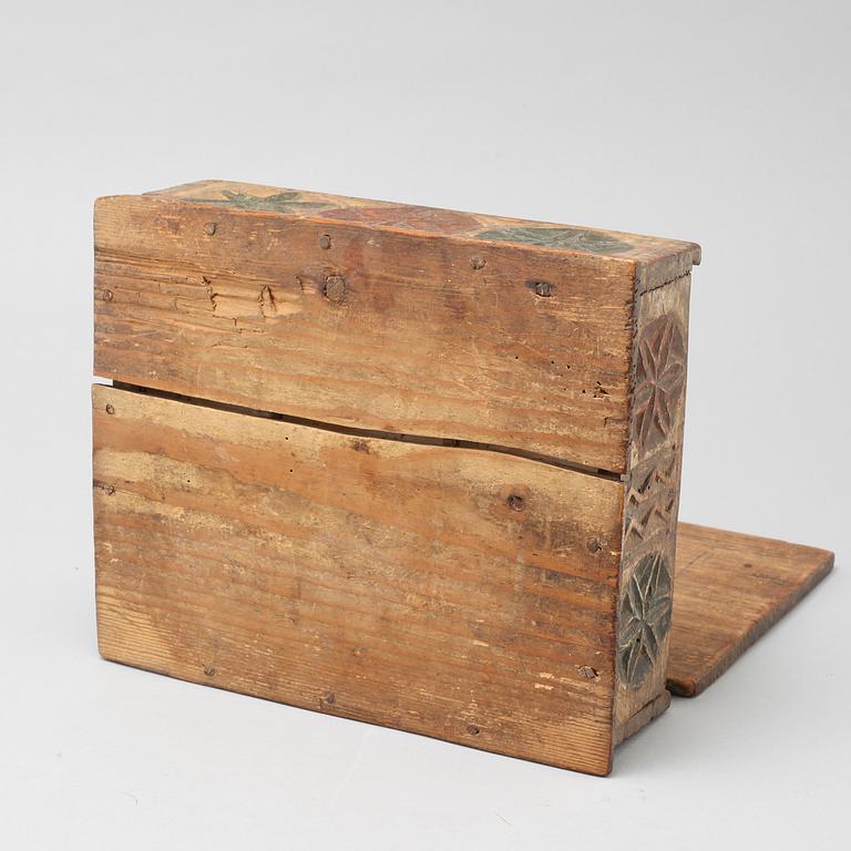 A Swedish 18th century spice box.