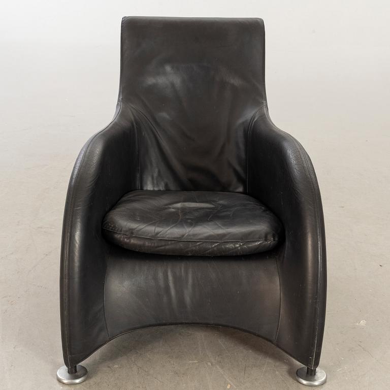 GERARD VAN DEN BERG, a Loge armchair late 1900's.